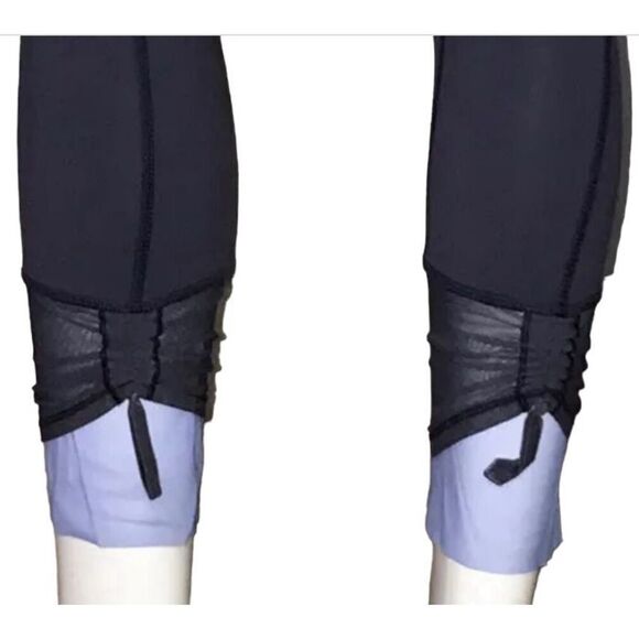 Lululemon Find Your Flow Crop Leggings 23” Navy Blue Size 4 - Picture 9 of 10